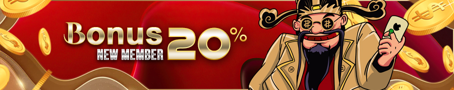 PHKSLOT BONUS NEW MEMBER 20%